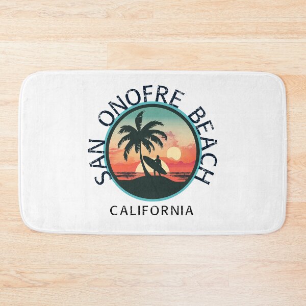 Item preview, San Onofre Beach - California (with Black Lettering) designed and sold by VelvetRoom.