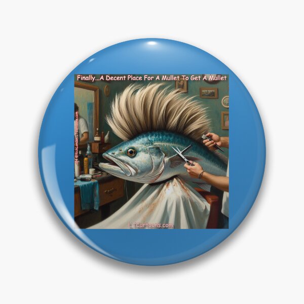 Item preview, A Decent Place For A Mullet To Get A Mullet designed and sold by Rick London Gifts.