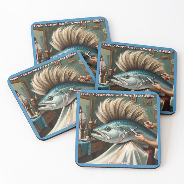 Item preview, A Decent Place For A Mullet To Get A Mullet designed and sold by Rick London Gifts.