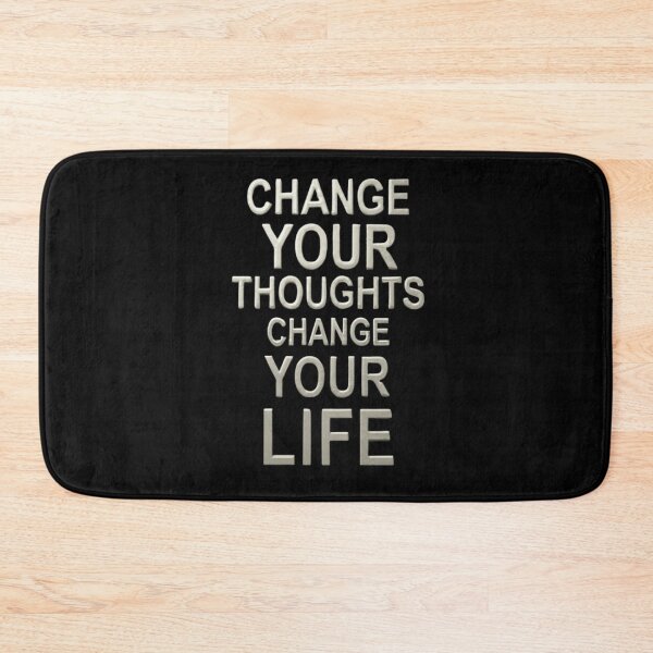 Item preview, Change your thoughts, change your life, Stone Typography designed and sold by OLIHESSEL.