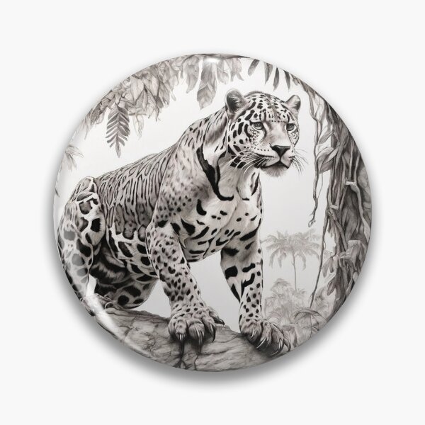 Item preview, Pencil drawn Jaguar  designed and sold by Pencil-Art.