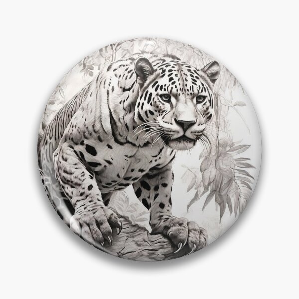 Item preview, Pencil drawn Jaguar  designed and sold by Pencil-Art.