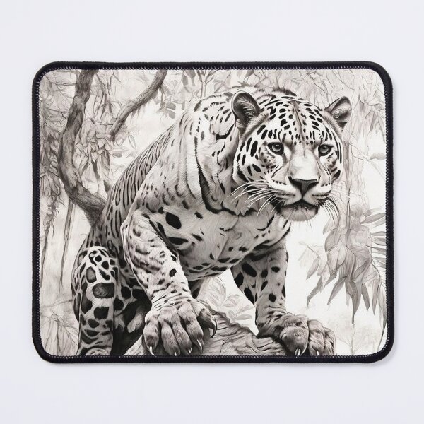 Item preview, Pencil drawn Jaguar  designed and sold by Pencil-Art.