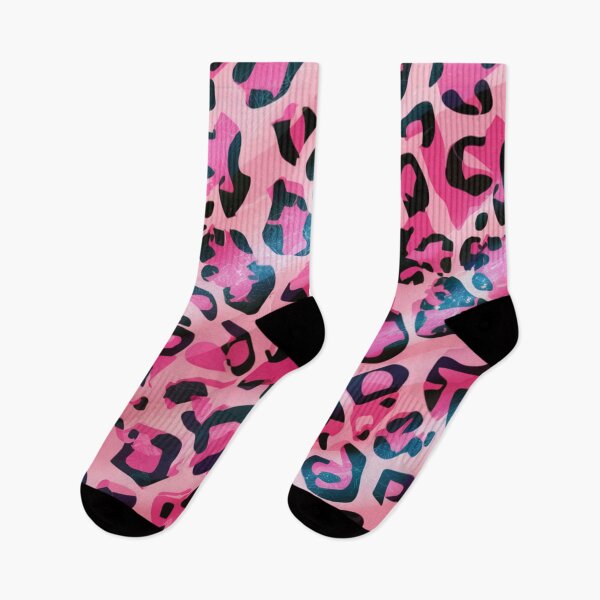 Artikelvorschau, Rosa Leopardenmuster-Vektorgrafik entworfen und verkauft von ChainsArt.