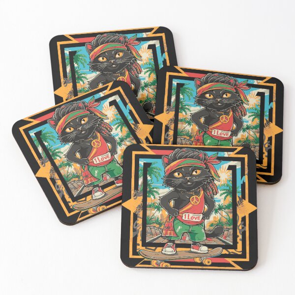 Item preview, Rasta-Cat designed and sold by OdranaDesign.