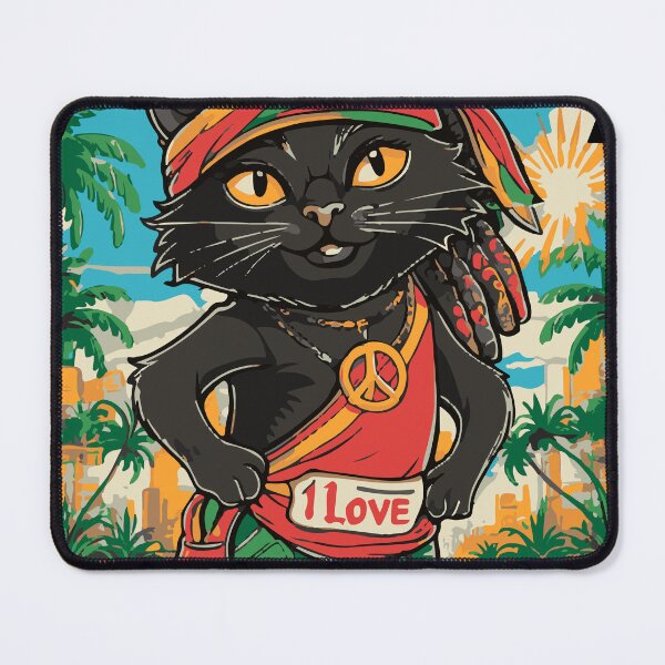 Item preview, Rasta-Cat designed and sold by OdranaDesign.