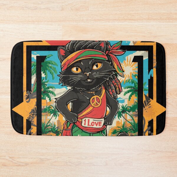 Item preview, Rasta-Cat designed and sold by OdranaDesign.