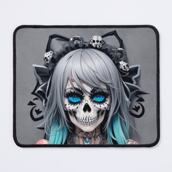Item preview, Voodoo Skeleton Makeup Goth Girl designed and sold by MadnessEnvelope.