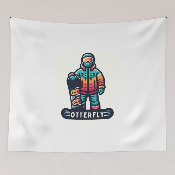 Artikelvorschau, Otterfly Snowboarder entworfen und verkauft von OtterDesigns.