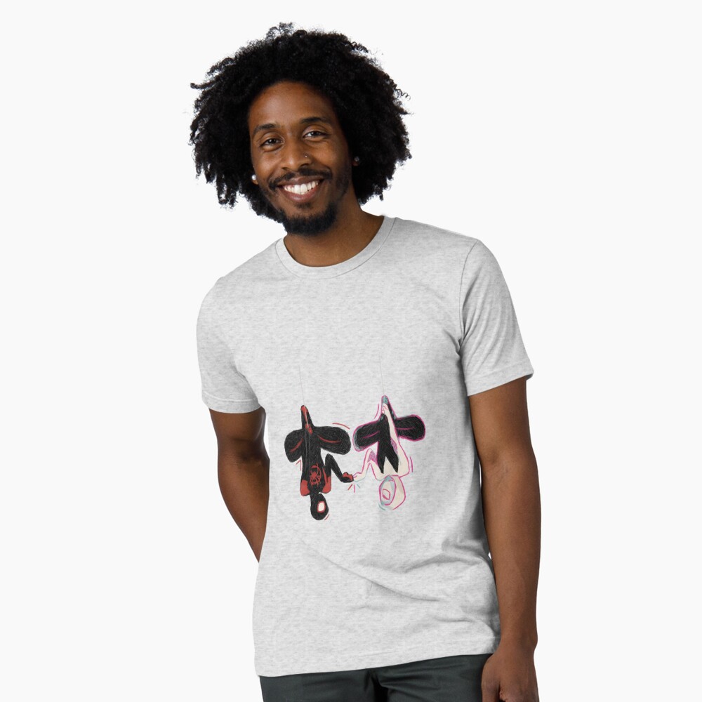 Vista previa del artículo con la obra «Camiseta de tejido mixto», diseñado y vendido por Erika-truelove.