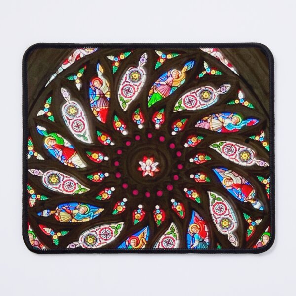 Item preview, Rose window in Cathedral of Dinan, Brittany designed and sold by ricoflinn.