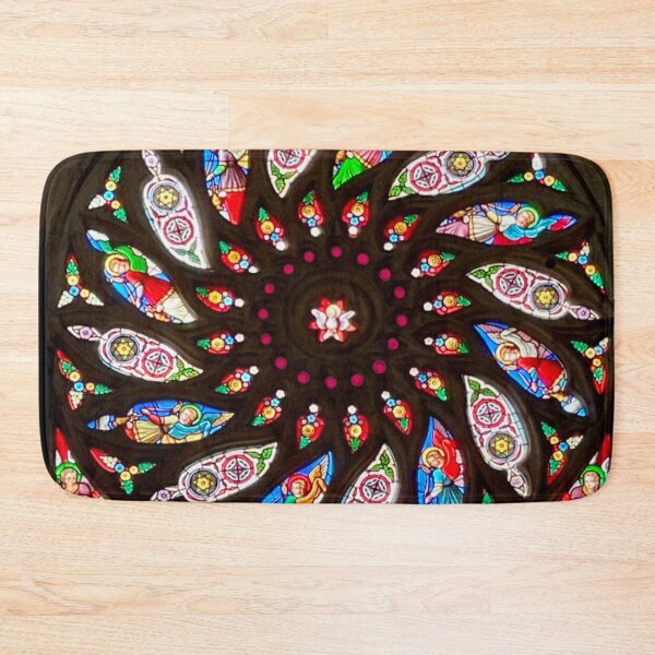 Item preview, Rose window in Cathedral of Dinan, Brittany designed and sold by ricoflinn.