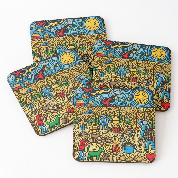 Item preview, Whimsical Farm Life - 041 designed and sold by sagaofsilence.