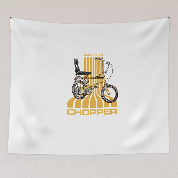 Item preview, Vintage Chopper Bike - Golden Yellow  designed and sold by Bad Zombie .