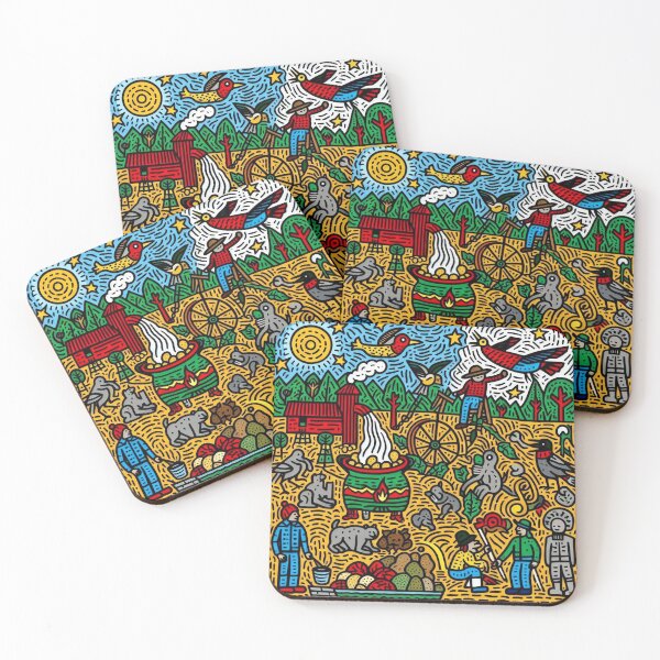 Item preview, Whimsical Farm Life - 042 designed and sold by sagaofsilence.