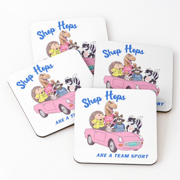 Item preview, Shop Hops are a Team Sport designed and sold by StitchCentral.