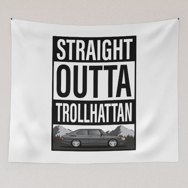 Item preview, Saab 900 SPG Aero Straight Outta Trollhattan designed and sold by blackdogshop.