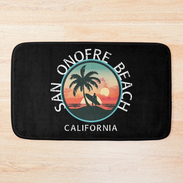 Item preview, San Onofre Beach - California (with White Lettering) designed and sold by VelvetRoom.