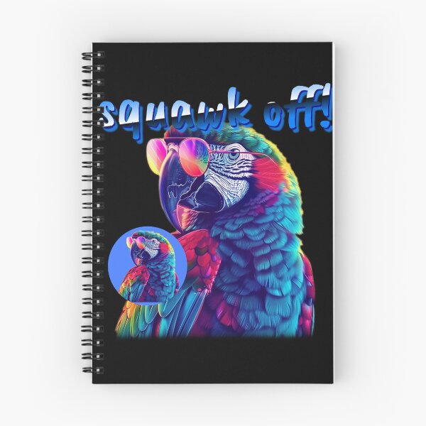 Item preview, Squawk Off! Naughty Talking Parrot designed and sold by HardCorps.