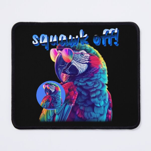 Item preview, Squawk Off! Naughty Talking Parrot designed and sold by HardCorps.