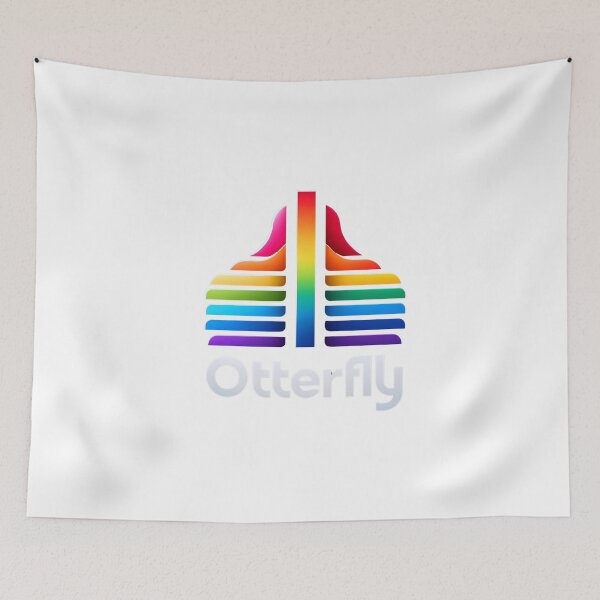 Item preview, Otterfly Retro Logo colorful designed and sold by OtterDesigns.