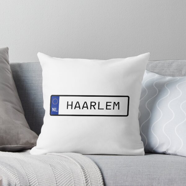 Item preview, Haarlem Netherlands EU Number Plate designed and sold by PatchMerch.
