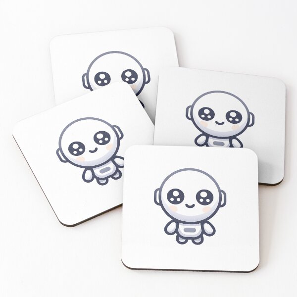 Item preview, Otterfly Little Cute Robot designed and sold by OtterDesigns.