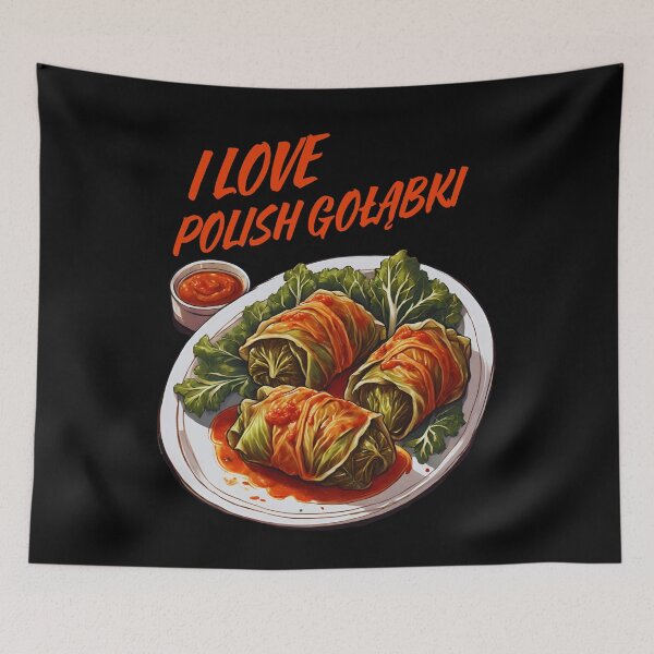 Item preview, FUNNY GIFTS I LOVE POLISH GOŁĄBKI, FUNNY DESIGN POLISH FOOD designed and sold by KiziaMizia94.