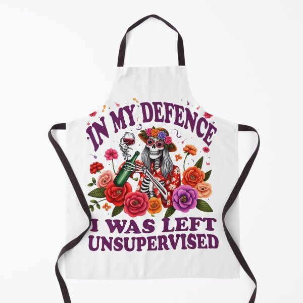 Item preview, In My Defence I Was Left Unsupervised Funny Quote designed and sold by vectcd.