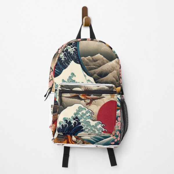 Item preview, Two Samurai with cherry blossoms designed and sold by FusiTink.