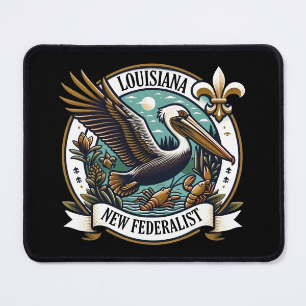 Item preview, Louisiana New Federalist designed and sold by CroakysCorner.