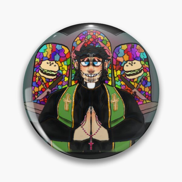 Artikelvorschau, Priester Bob Velseb ohne Maske entworfen und verkauft von totclumsy.
