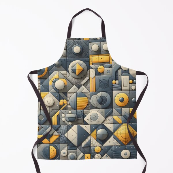 Item preview, Lattice: Grey and yellow patterns designed and sold by BlackCatspet1.