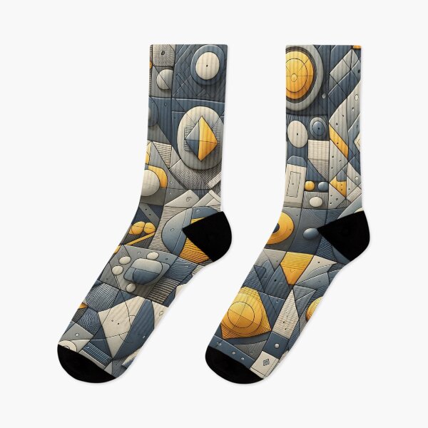 Item preview, Lattice: Grey and yellow patterns designed and sold by BlackCatspet1.