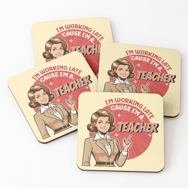 Item preview, I’m working late ‘cause I’m a teacher designed and sold by TaiyoDigital36.