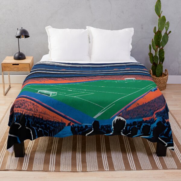 Item preview, Italian Football Navy Blue Artwork designed and sold by GrizzlyCollective.