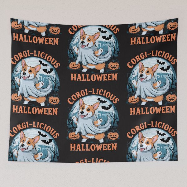 Item preview, Corgi-licious Halloween, Halloween gifts, funny corgi Halloween  designed and sold by Creativeeworld777.