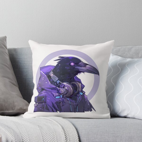 Item preview, Cyber crow // crow // Cool Animal // Cyber Animal // Future Animal Art // Animal Warrior // Animal Cute Art // Gaming Aesthetic stickers designed and sold by SMARTKIT  DESIGNAGENCY.