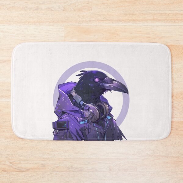 Item preview, Cyber crow // crow // Cool Animal // Cyber Animal // Future Animal Art // Animal Warrior // Animal Cute Art // Gaming Aesthetic stickers designed and sold by SMARTKIT  DESIGNAGENCY.