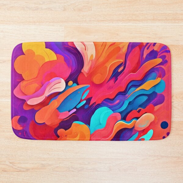 Item preview, Rainbow Explosion: Happy Paint Splatter designed and sold by Health And Fitness Posts e-Store.