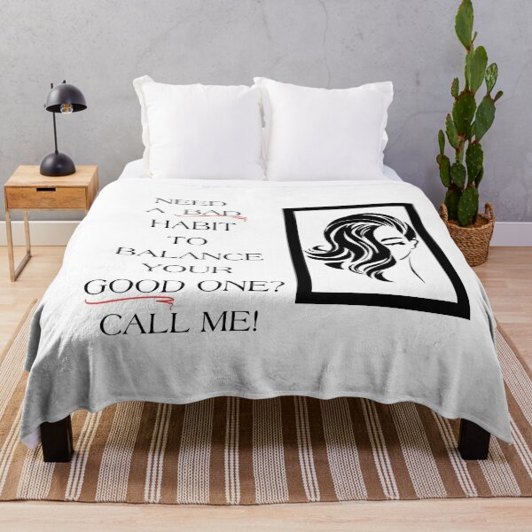 Item preview, Need A Bad Habit To Balance Your Good One? Call Me! - Black Lettered designed and sold by signshirtz.