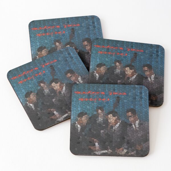 Item preview, Modern Jazz Quartet Stained Glass designed and sold by Logo-A-GoGo.