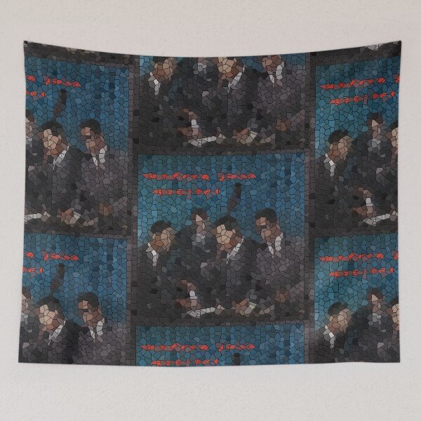 Item preview, Modern Jazz Quartet Stained Glass designed and sold by Logo-A-GoGo.