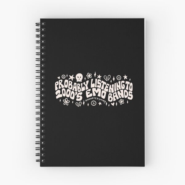Item preview, Probably Listening to 2000's Emo Bands designed and sold by doodlebymeg.