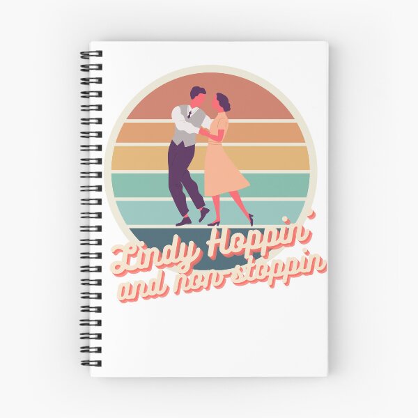 Item preview, Lindy Hoppin and non-stoppin! Retro Vintage Lindy Hop Swing Dancing designed and sold by Maciej  Strzelczyk.