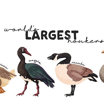 Artwork thumbnail, World’s Largest Honkers by smoothfoxill
