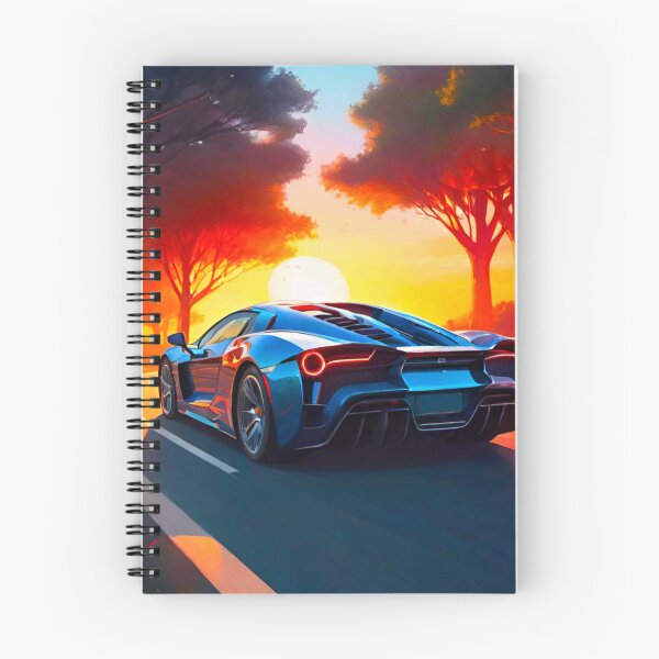 Item preview, Supercar at Sunset designed and sold by GrizzlyCollective.