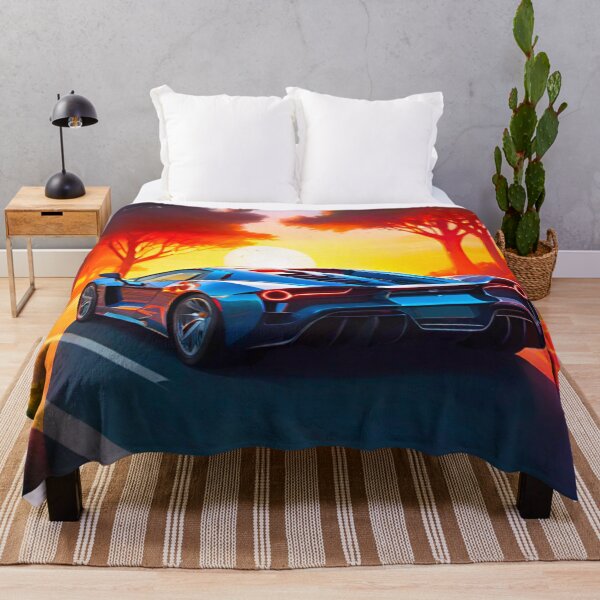 Item preview, Supercar at Sunset designed and sold by GrizzlyCollective.
