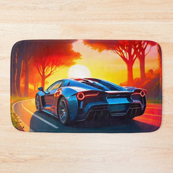 Item preview, Supercar at Sunset designed and sold by GrizzlyCollective.