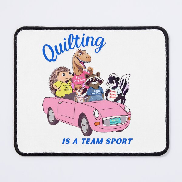 Item preview, Quilting is a Team Sport designed and sold by StitchCentral.